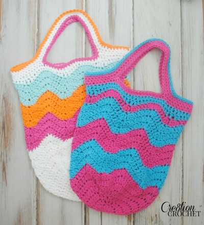 Chevron Market or Beach Bag.