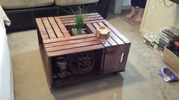 Crate Coffee Table.