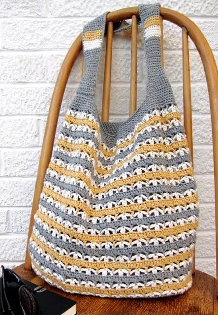 Crochet Market Bag.