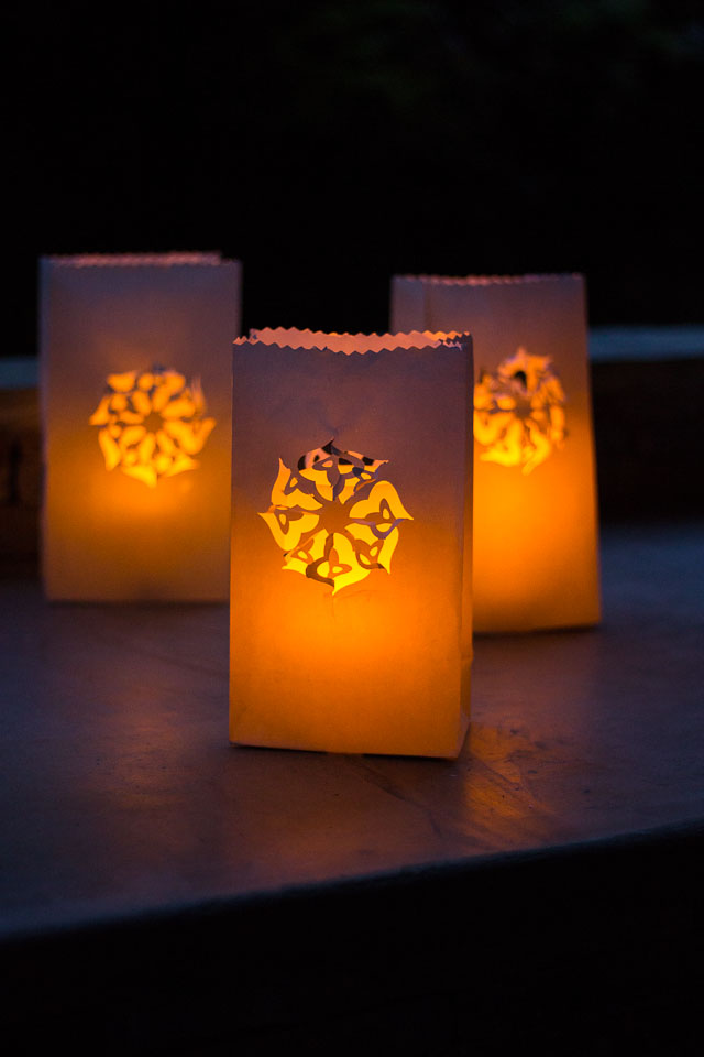 End of Summer Luminaries.