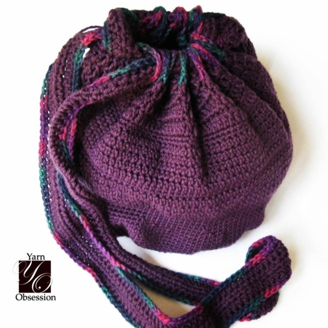Free Crochet Pattern Crochet Casual Bag.
