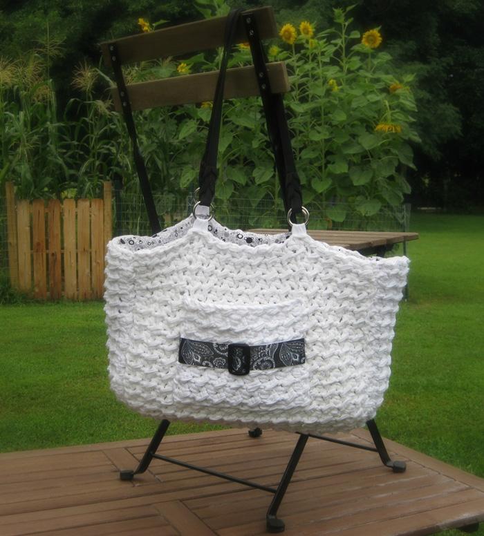 Large Buckle Tote.