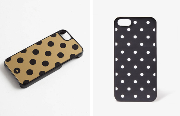 Metallic Polka Dot Phone Case.