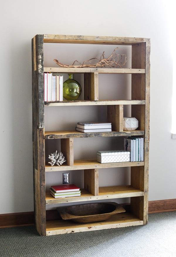 Pallet Bookshelf.