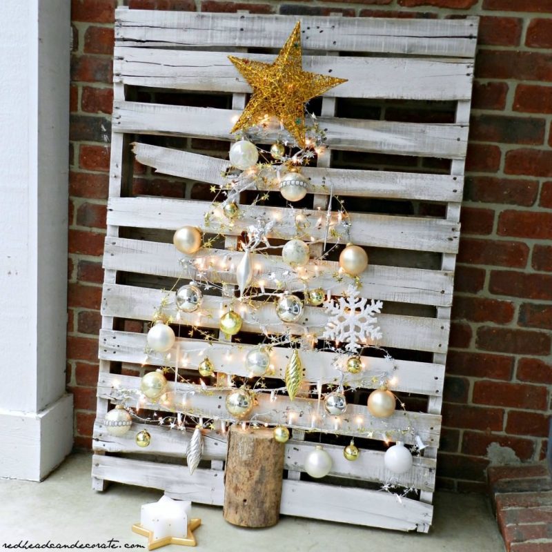 Pallet Christmas Tree.