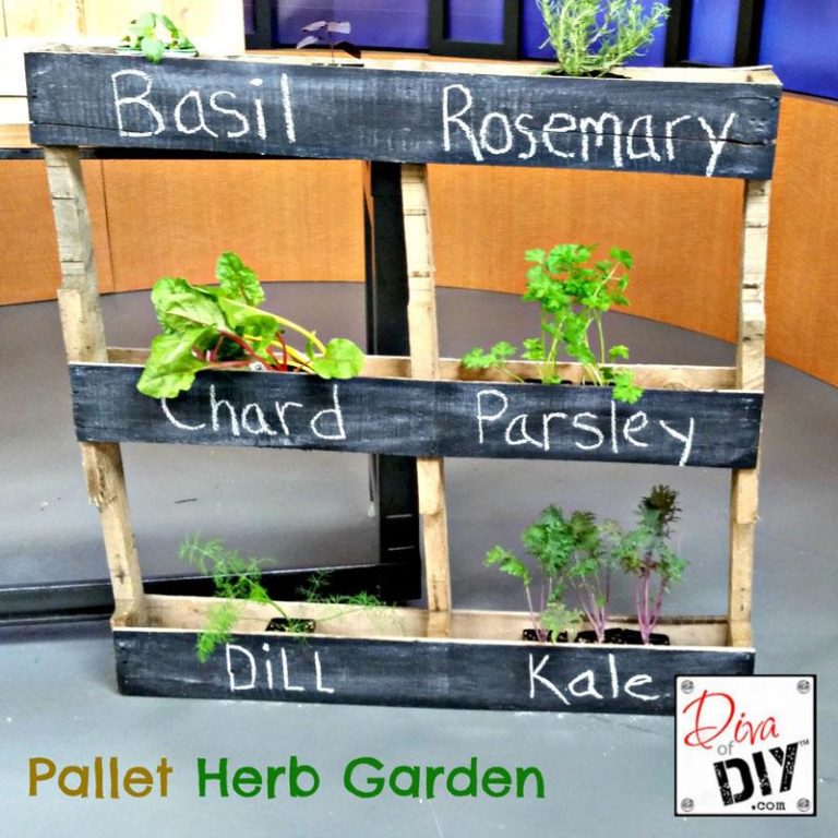 Pallet Herb Garden.