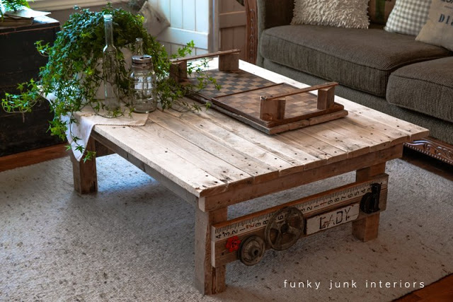 Pallet Wood Coffee Table.