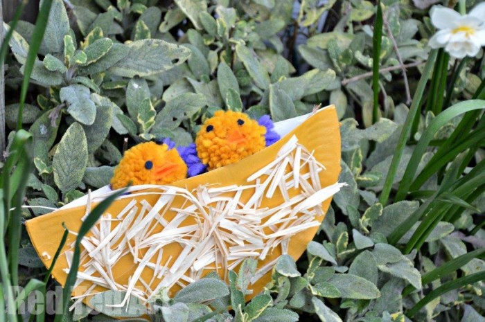 Paper Plate Nest – Crafts for Preschoolers.