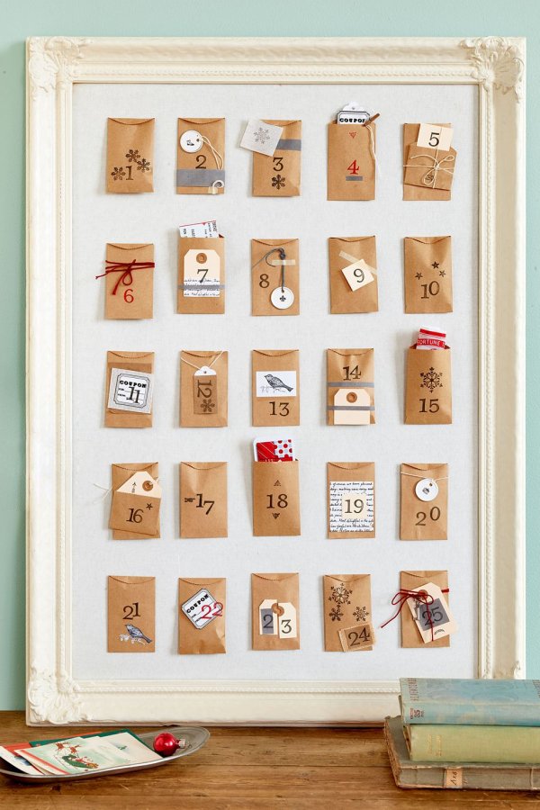 Smart letter envelope advent calander.