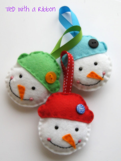 Snowmen Ornaments.