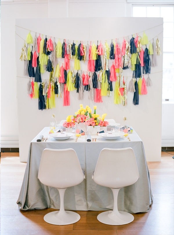 Tissue Paper Garlands.