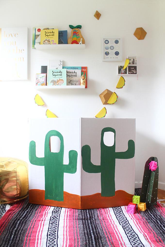 DIY Cactus Photo Booth.