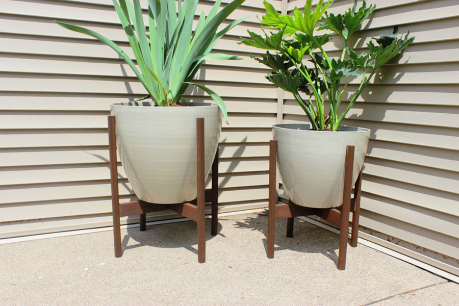 Diy Wooden Planter Stand.