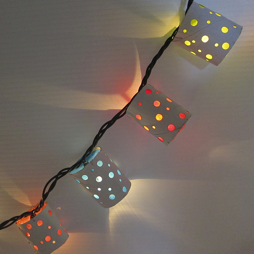 Polka Dot Paper Lanterns.
