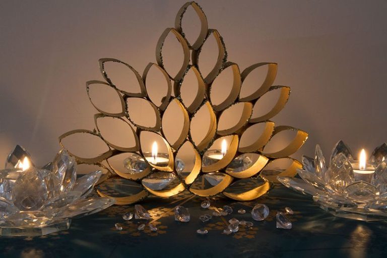 Recycled Toilet Roll Holder Decor.