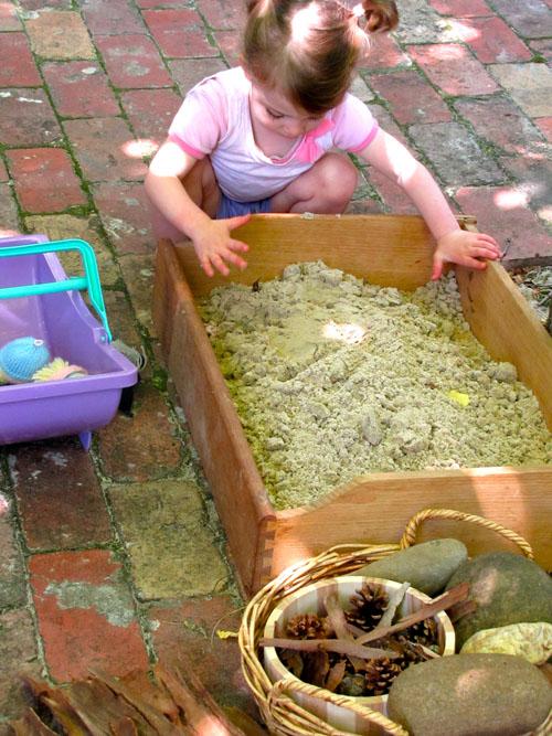 Sandbox in a Drawer.