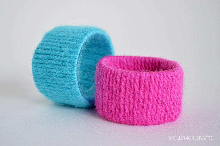 Toilet Roll Bracelets.