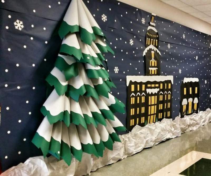 3D Christmas decoration for Classrooms.