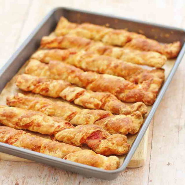 Bacon Cheese Straws.