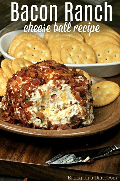 Bacon Ranch Cheese Ball.