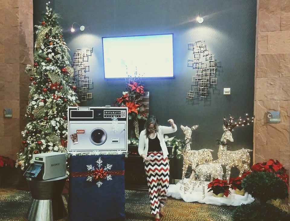 Beautiful Christmas Photobooth.