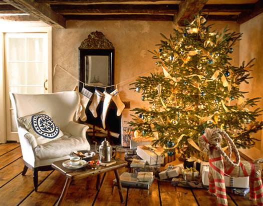 Beautiful Scandinavian Christmas home.