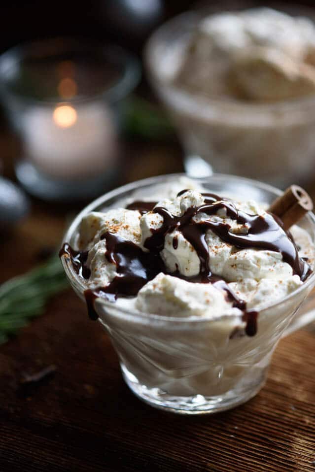 Boozy Irish cream chai latte.