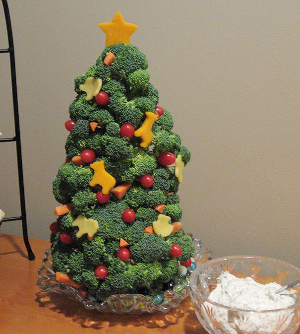 Broccoli Christmas Tree.