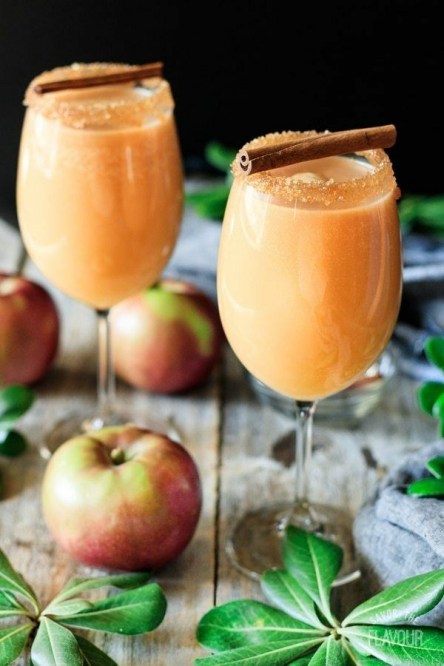 Caramel Apple Mocktail