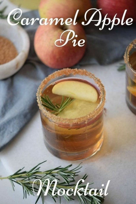 Caramel Apple Pie Mocktail
