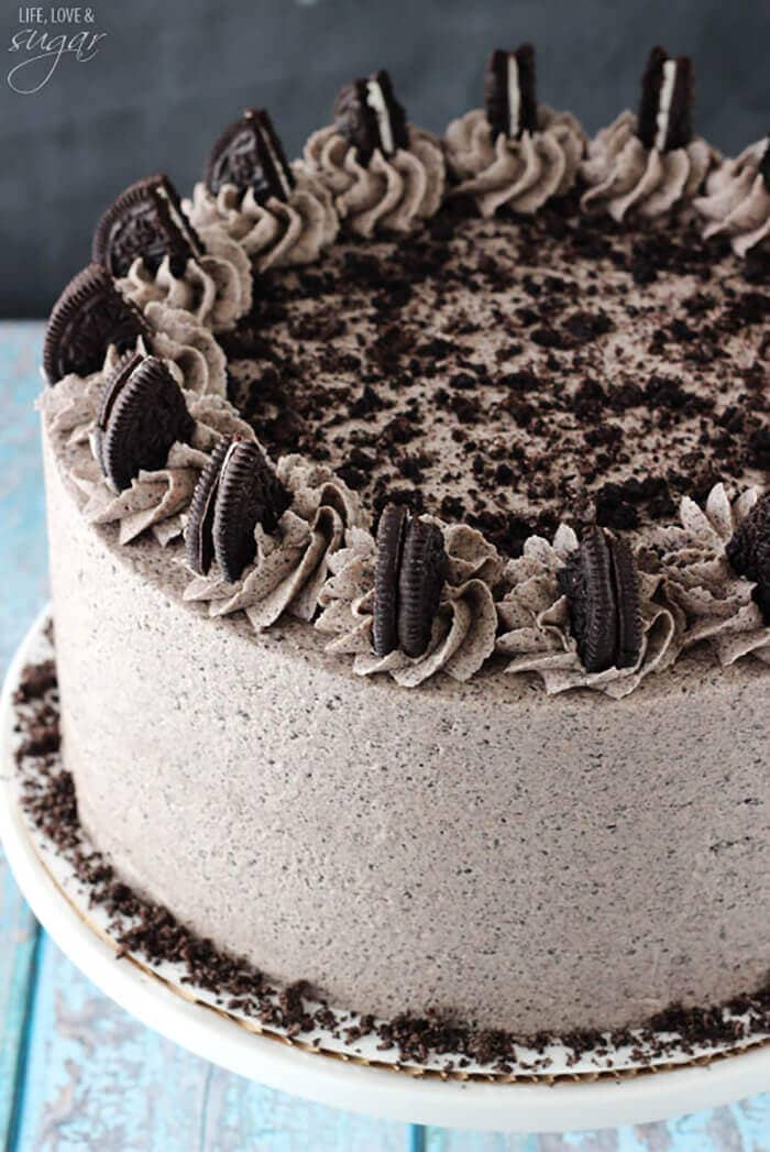 Chocolate Oreo Cake.