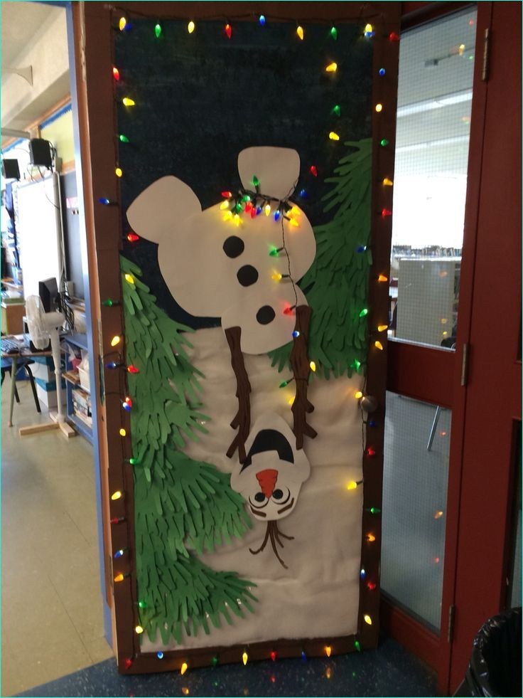 Christmas Door Decorating Ideas for School