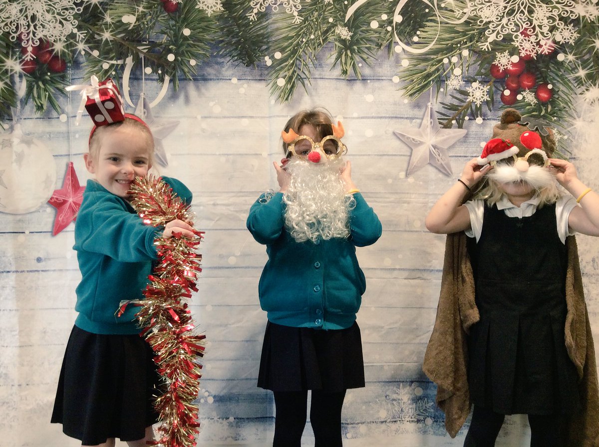 Christmas photo booth has been a big hit this year.