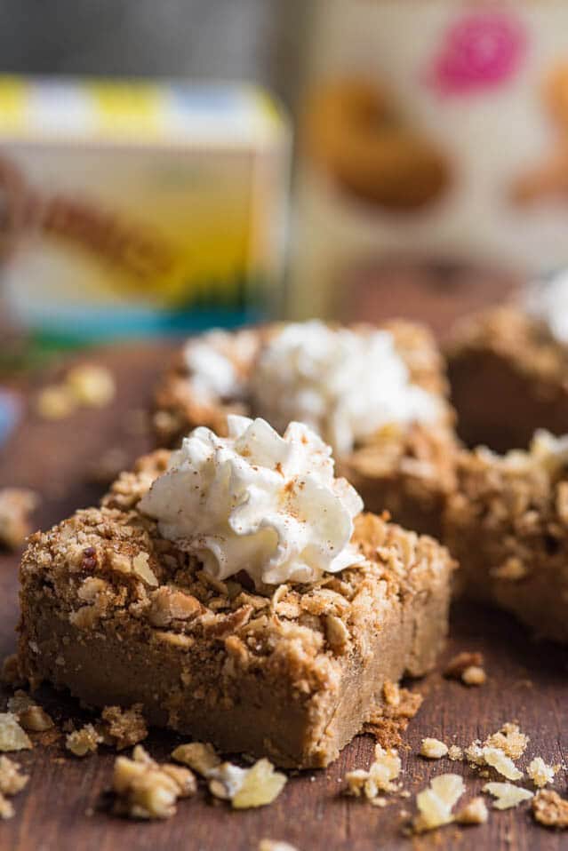 Gingerbread Crunch Magic Cake.