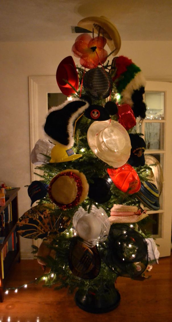 Holiday Hat Rack.