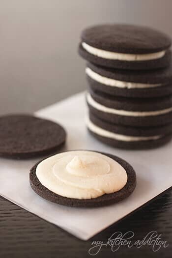 Homemade Oreos.