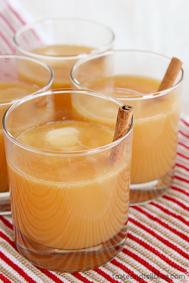 Hot Buttered Cider from Taste and Tell