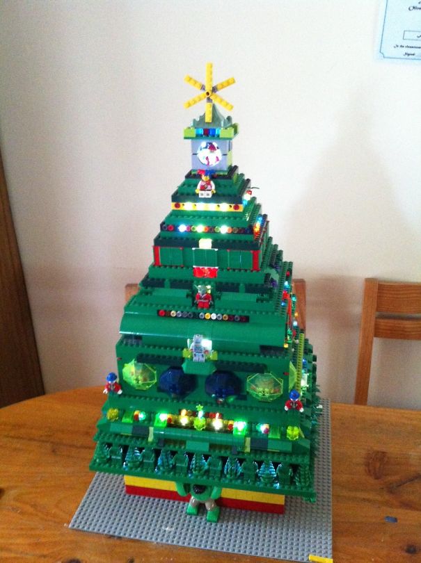 Lego Christmas Tree By Anthony.