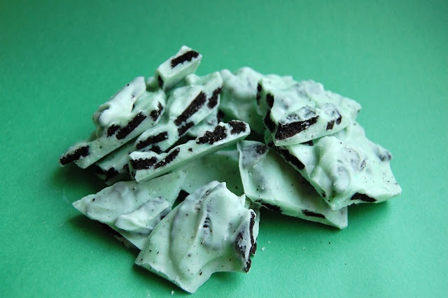 Mint Oreo Bark by Wine And Glue