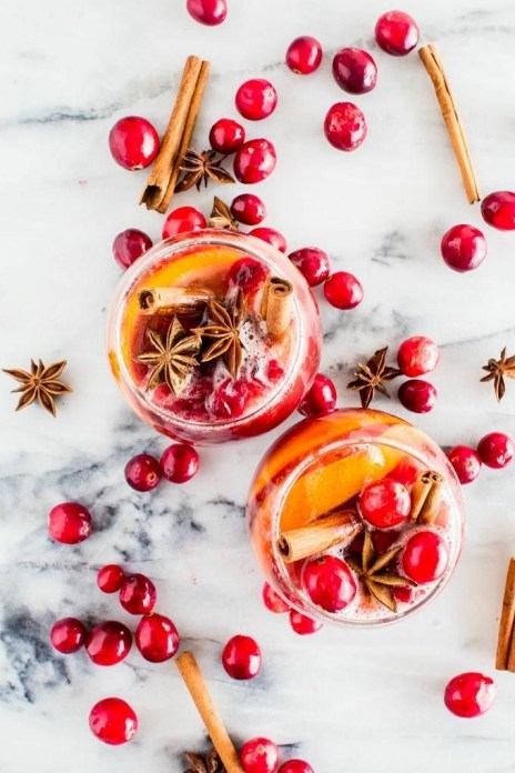 Non-Alcoholic Winter Sangria