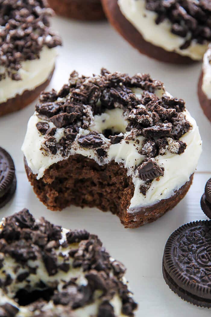 Oreo Cookies And Cream Donuts.