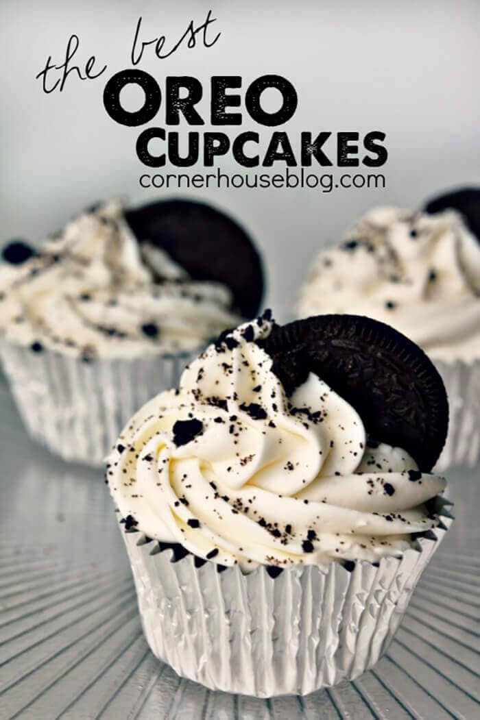 Oreo Cupcakes.