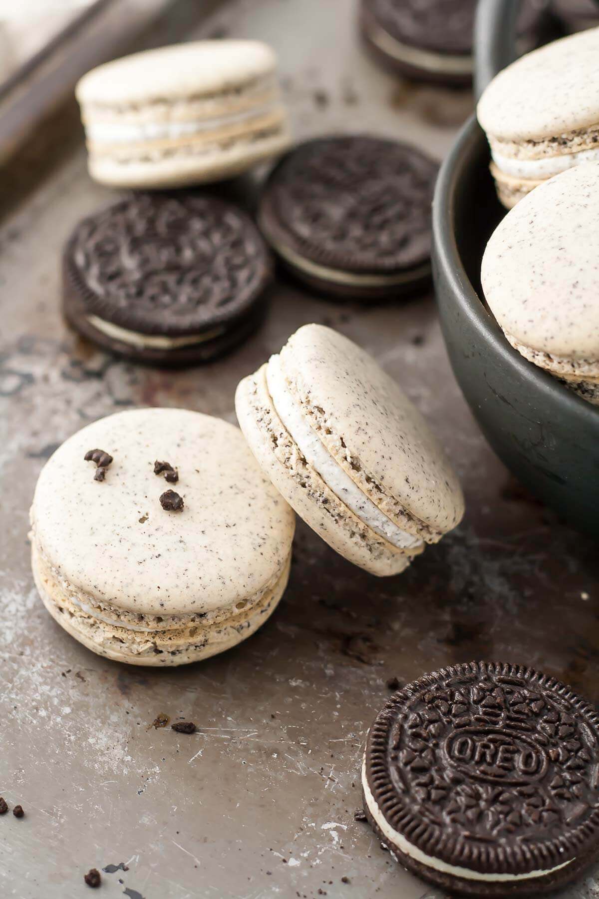 Oreo Macarons.