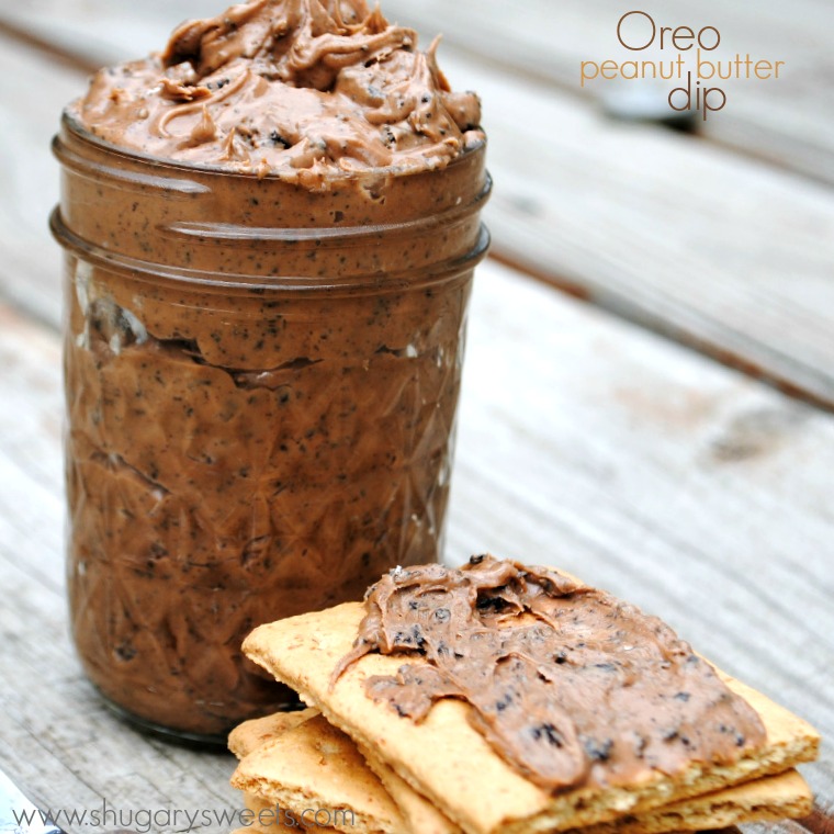 Oreo Peanut Butter Dip by Shugary Sweets