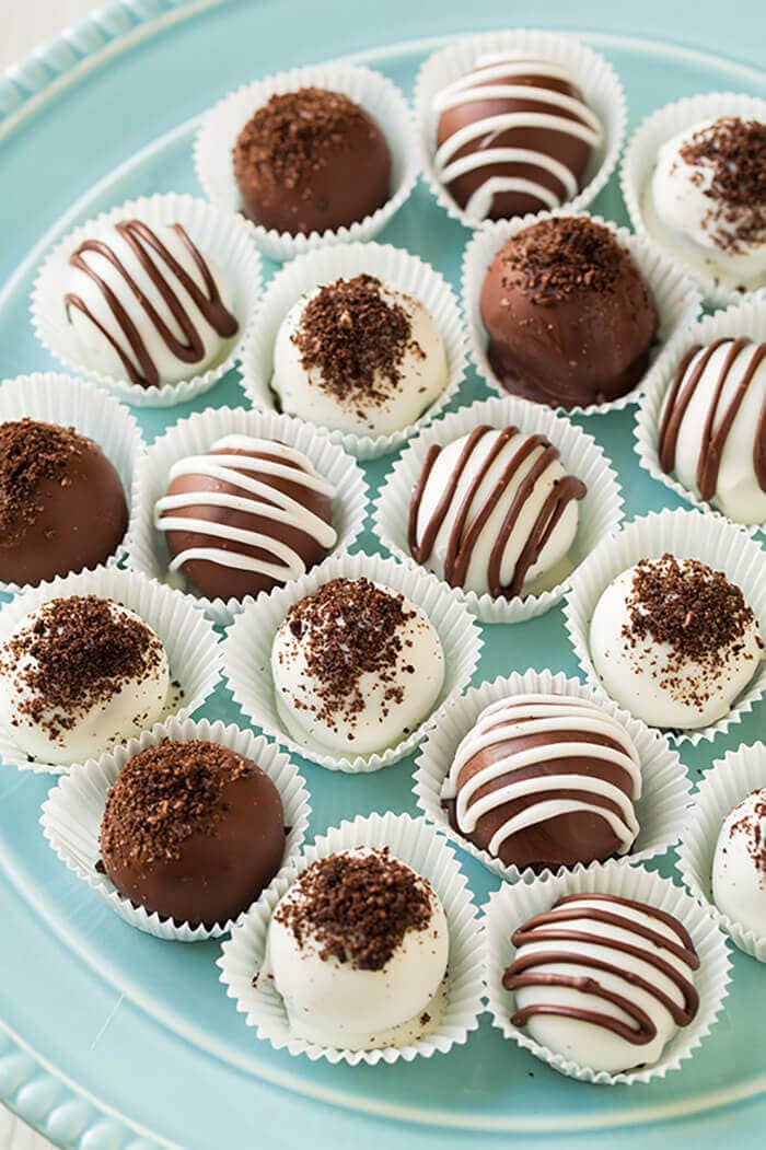 Oreo Truffles Two Ways.