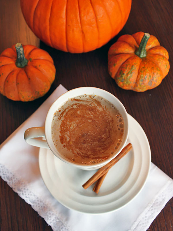 Pumpkin Pie Steamer from Oatmeal After Spinning