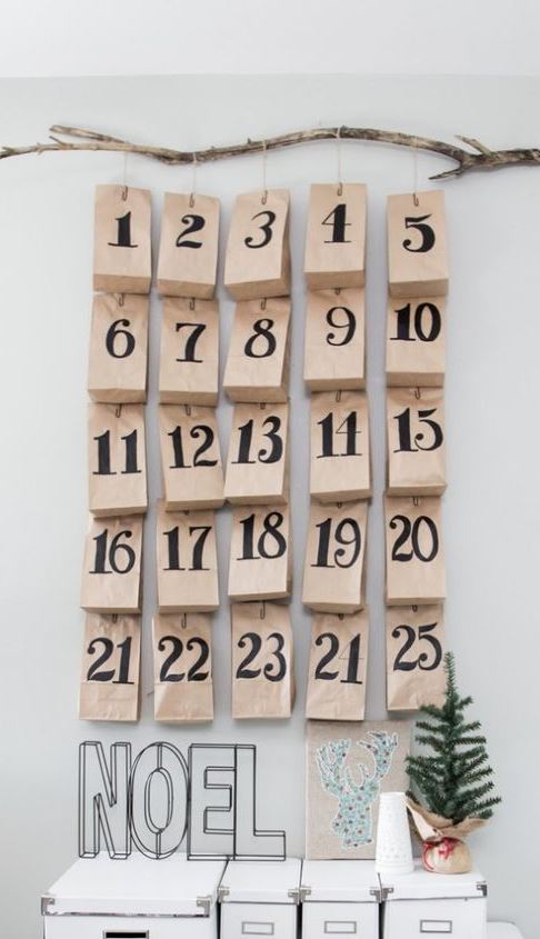 Scandinavian Advent Calendars and Inspiration for 24 Calendar Gifts.