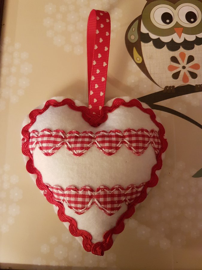 Scandinavian-style heart.