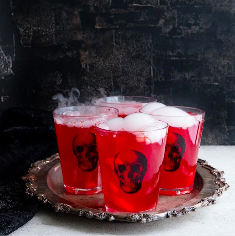 Slow Cooker Vampire Punch.