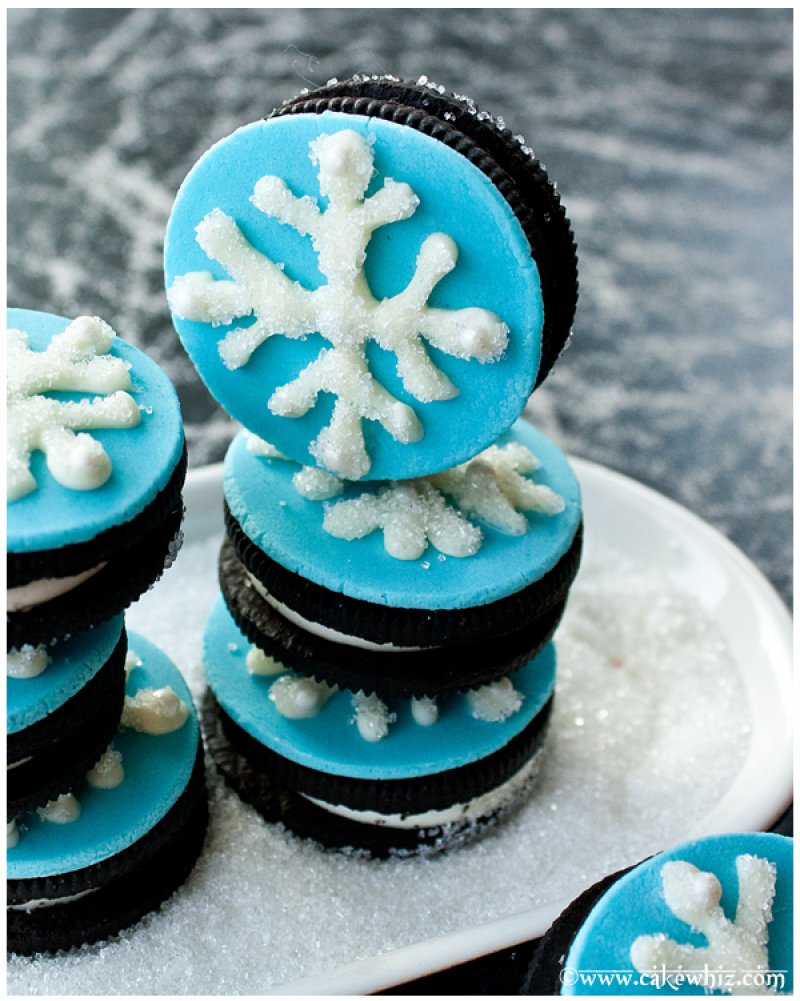 Snowflake Cookies.